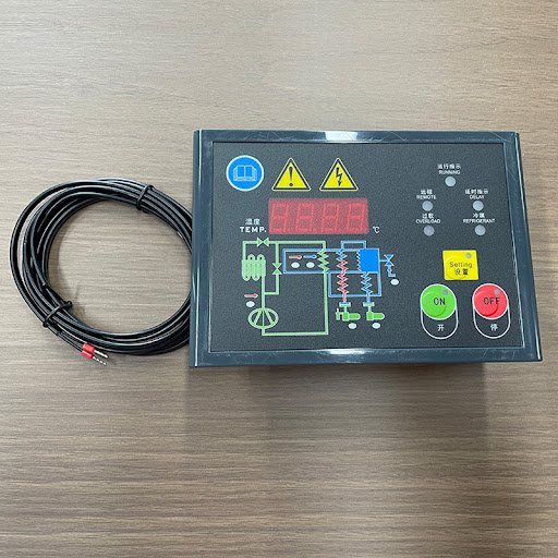 PLC Control Panel with Dew Point Display