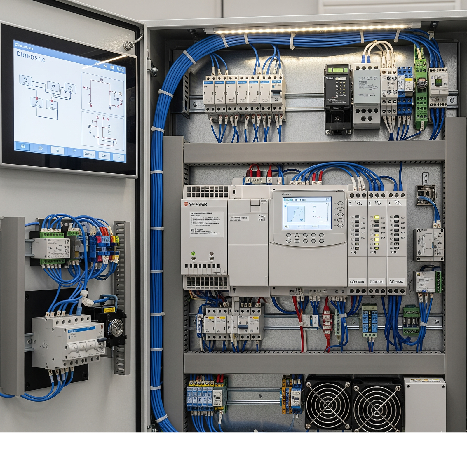 PLC Control Panel & Automation